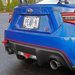 PERRIN 13-20 & 2022 Subaru BRZ / 13-16 Scion FRS / 17-20 Toyota 86 Tow Hook Kit (Rear) - Red - PSP-BDY-255RD