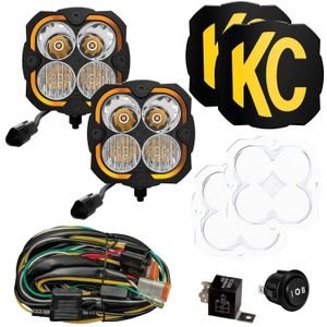 KC HiLiTES FLEX ERA 4 - 2-Light Master Kit - 289