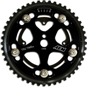 AEM 4G63/T Black Tru-Time Cam Gear - 23-830BK