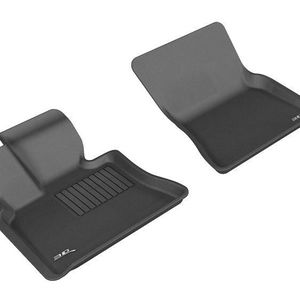 3D MAXpider 2007-2013 BMW X5/X6 E70/E71 Kagu 1st Row Floormat - Black - L1BM05111509