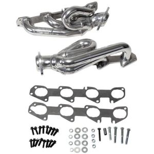 BBK 09-18 Dodge Ram 5.7L Hemi Shorty Tuned Length Exhaust Headers - 1-3/4 Silver Ceramic - 40140