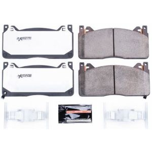 Power Stop 16-19 Ford Mustang Front Z26 Extreme Street Brake Pads w/Hardware - Z26-1853
