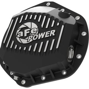 aFe Power Pro Series Rear Differential Cover Black w/ Machined Fins 14-18 Dodge Trucks 2500/3500 - 46-70392