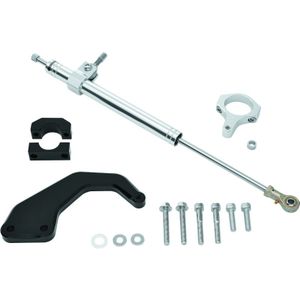 Twin Power 00-08 FLH FLT Satin Steering Damper Kit - 601114