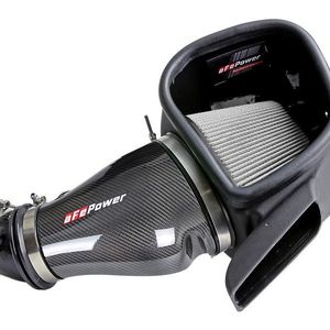 aFe Track Series Carbon Fiber Pro Dry S AIS - 2018 Jeep Grand Cherokee Trackhawk (WK2) V8-6.2L(SC) - 57-10002D
