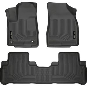 Husky Liners 14 Toyota Highlander Weatherbeater Black Front & 2nd Seat Floor Liners - 99601