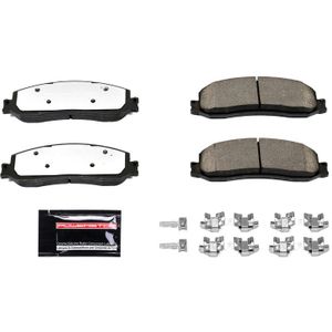 Power Stop 2012 Ford F-250 Super Duty Front Z36 Truck & Tow Brake Pads w/Hardware - Z36-1631