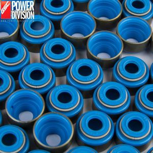 GSC P-D Toyota 2JZ Viton 6.6mm Exhaust Valve Guide Seal Kit Set of 12 - 1029