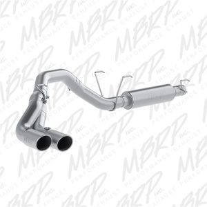 MBRP 14-16 Ram 2500/3500 6.4L 4in 409 SS Single Side Dual Outlet Cat Back Exhaust - PS5150409