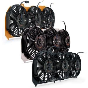Mishimoto 89-01 Jeep Cherokee XJ 4.0L Performance Aluminum Fan Shroud w/ Controller - MMFS-XJ-89K