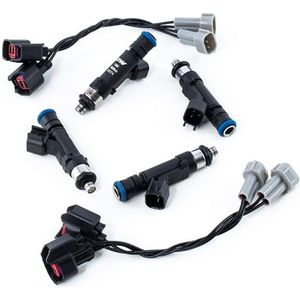 DeatschWerks 800cc Injectors 95-99 Mitsubishi Eclipse (DSM) and 03-06 EVO 8/9 (High Impedance) - 18U-08-0800-4