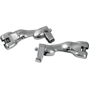 Kuryakyn Adjustable Passenger Peg Mounts For Harley-Davidson Touring & Indian Models - 7504