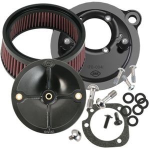 S&S Cycle 91-06 XL Sportster Models w/ Stock CV Carb Stealth Air Cleaner Kit w/o Cover - 170-0093