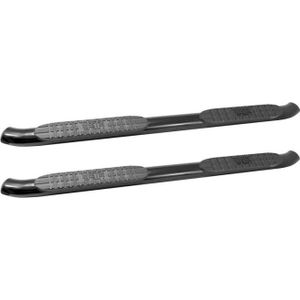 Westin 2005-2018 Toyota Tacoma Double Cab PRO TRAXX 4 Oval Nerf Step Bars - Black - 21-22775