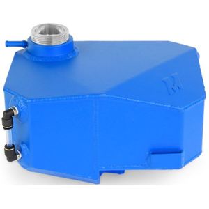 Mishimoto 2013+ Ford Focus ST/2016+ Focus RS Aluminum Expansion Tank - Wrinkle Blue - MMRT-RS-16EWBL