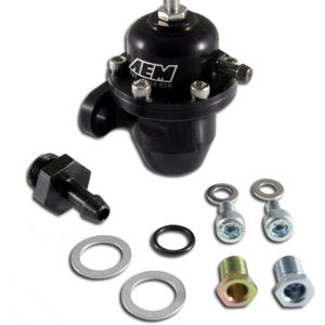 AEM 94-01 Acura Integra / 90-93 Honda Accord / 92-95 Honda Civic / 99-00 Honda Civic Black Adjustabl - 25-300BK