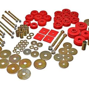 Energy Suspension 67-72 Denali XL/Suburban/Yukon XL 2WD/4WD/67-95 K-5 Blazer Red Body(cab) Mount Set - 3.4149R
