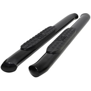 Westin 19-20 Chevrolet Silverado / GMC Sierra 1500 Reg Cab PRO TRAXX 4 Oval Nerf Step Bars - Black - 21-24115