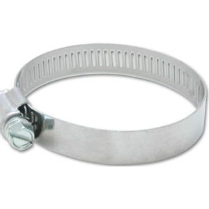 Vibrant S.S. Worm Gear Clamps Pack of 10 - Clamping Range: 0.25in - 0.63in (6mm - 16mm) - 12150