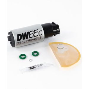 DeatschWerks 265 LPH Compact In-Tank Fuel Pump w/ 08-12 WRX/ 08-15 STi / 05-09 LGT Set Up Ki - 9-652-1008