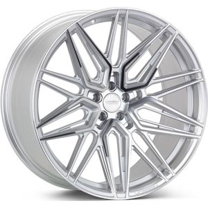 Vossen HF-7 22x9 / 5x114.3 / ET32 / Flat Face / 73.1 - Silver Polished Wheel - HF7-2N40