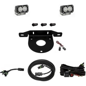 Baja Designs 2021+ Ford Bronco Dual S2 Sport W/C Reverse Kit w/Upfitter - 447767UP