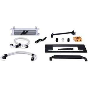 Mishimoto 99-05 Mazda Miata Thermostatic Oil Cooler Kit - Silver - MMOC-MIA-99T