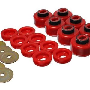 Energy Suspension 99-06 Silverado C1500/K1500 / 01-06 Silverado C2500/K2500 Red Body(cab) Mount Set - 3.4150R