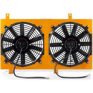 Mishimoto 04-08 Mazda RX8 Aluminum Fan Shroud Gold - MMFS-RX8-04GD