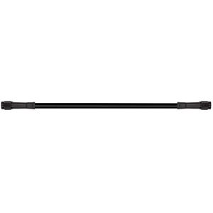 Goodridge 36in Universal Brake Line Assembly w/Black Zinc Fittings & Black Hose - 30336TB-BK