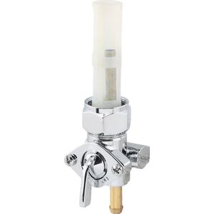 Bikers Choice 75-06 Big Twin & XL Chrome 22MM Straight Down Outlet Petcock Replaces H-D 62163-75 - 492857