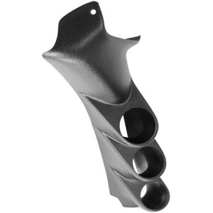 Autometer 01-04 Ford Mustang Convertible 52mm Black Triple Pillar Pod - 12126
