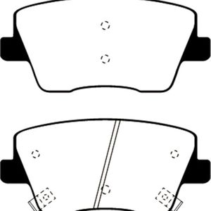 EBC 2019+ Hyundai Veloster N (2nd Gen) 2.0L Turbo Yellowstuff Rear Brake Pads - DP42344R