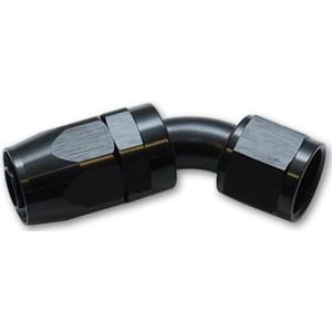 Vibrant -12AN 45 Degree Elbow Hose End Fitting - 21412