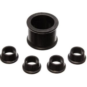 Energy Suspension 88-91 Honda Civic/CRX Black Power Steering Rack Bushing Set - 16.10101G