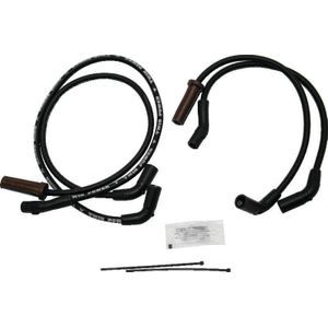 Twin Power 17-Up M8 Touring Models Black Ignition Wire Set - 110133
