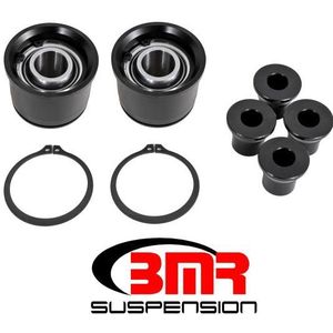 BMR 15-17 S550 Mustang Premium Rear Lower Control Arm Bearing Kit - Black - BK055