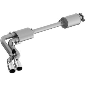 MBRP 15-20 Ford F150 T304 Pre-Axle 4in OD Tips Dual Outlet 3in Cat Back Exhaust - PS5262304