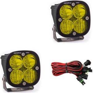Baja Designs Squadron Pro Series Driving Combo Pattern Pair LED Light Pods - Amber - 497813