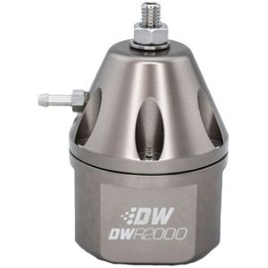 DeatschWerks DWR2000 Adjustable Fuel Pressure Regulator - Titanium - 6-2000-FRT