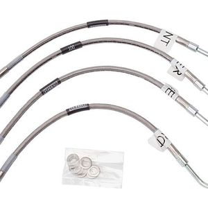 Russell Performance 97-04 Chevrolet Corvette C5 (Including Z06) Brake Line Kit - 692190