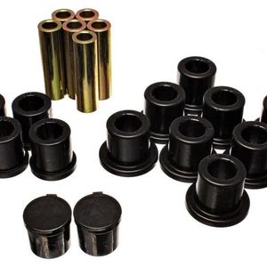 Energy Suspension Rear Spring Bushing Set - Black - 5.2119G