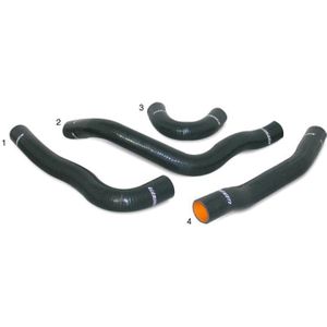 Mishimoto Mitsubishi EVO X Black Silicone Hose Kit - MMHOSE-EVO-10BK
