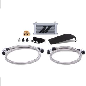 Mishimoto 2017+ Honda Civic Type R Direct Fit Oil Cooler Kit - Silver - MMOC-CTR-17TSL