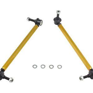 Whiteline 06/05+ Ford Focus LS / 05/09+ Mazda 3 BK Front Swaybar Link Kit H/Duty Adj Steel Ball - KLC151