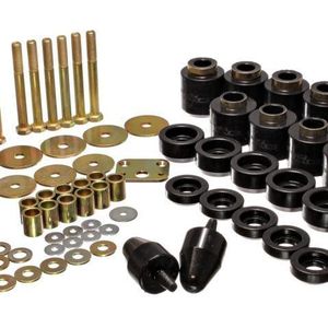Energy Suspension 1in Black Body Lift Kit - 2.4108G