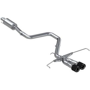2019+ MBRP Hyundai Veloster Turbo Cat Back - T304 Stainless - Carbon Fiber Tip - PS47053CF