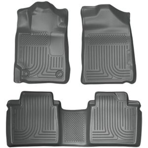 Husky Liners 07-11 Toyota Camry (All) WeatherBeater Combo Gray Floor Liners (One Piece for 2nd Row) - 98512