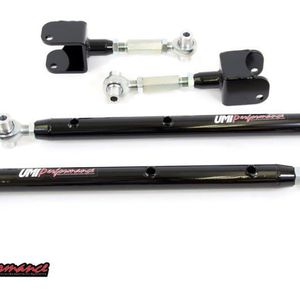 UMI Performance 78-88 GM G-Body Adjustable Upper & Lower Control Arm Kit - 301417-B