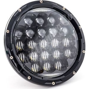 Letric Lighting 7in Led Aggressive Headlght Blk - LLC-ILHC-7A